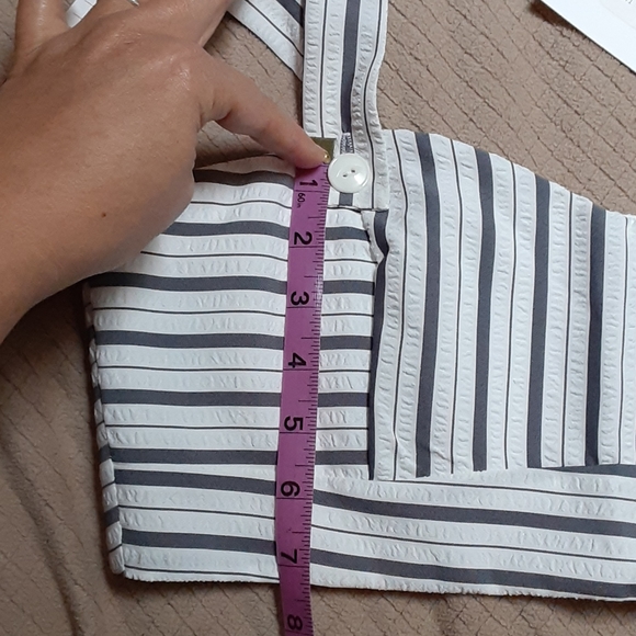 Tara Starlet striped bralette pinup top L - Picture 2 of 5